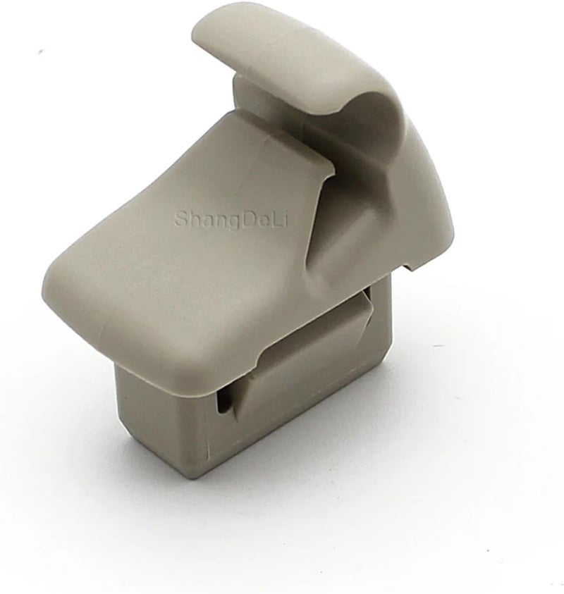 Wivplex Beige Sun Visor Clip Holder for Mitsubishi Pajero Montero MK3 - Image 1