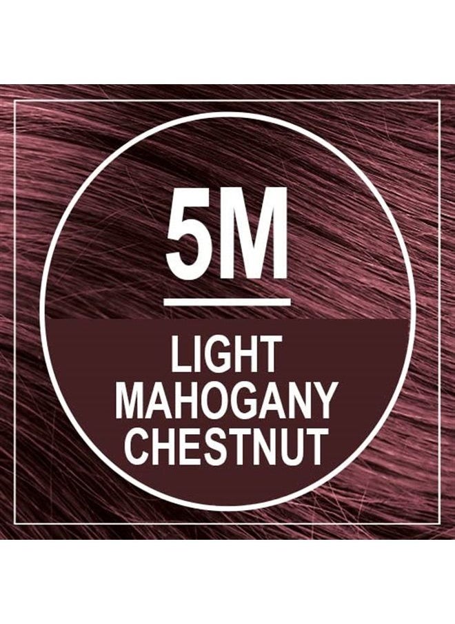 NATURTINT Permanent Hair Color 5M Light Mahogany Chestnut (Pack of 1), Ammonia Free, Vegan, Cruelty Free, up to 100% Gray Coverage, Long Lasting Results  - Image 3