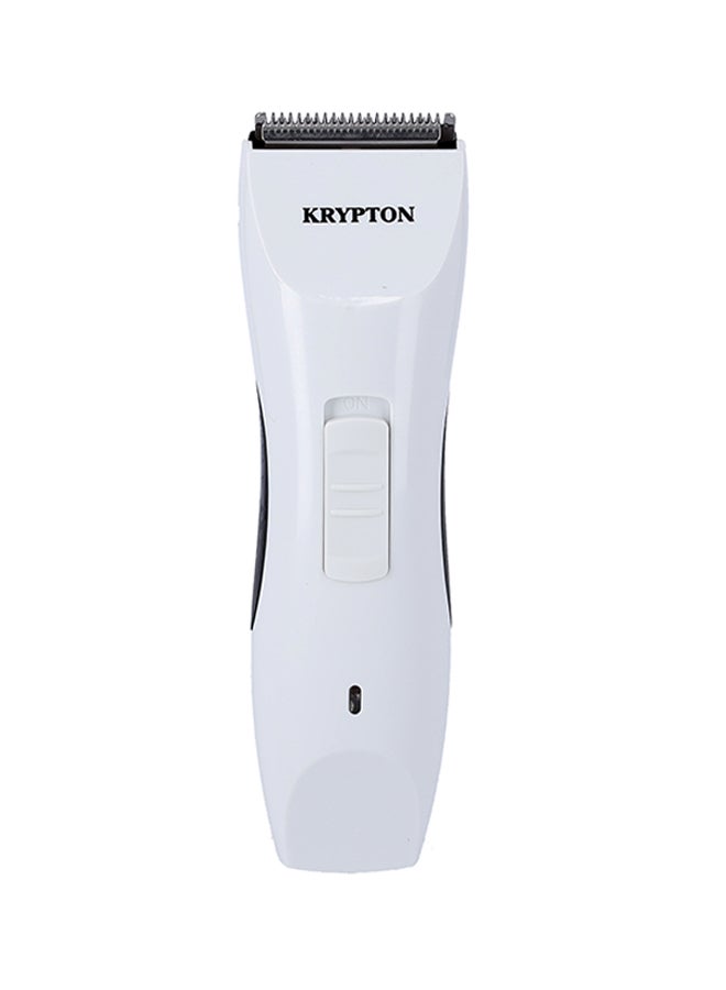 KRYPTON Rechargeable Hair Trimmer White 590grams - Image 2