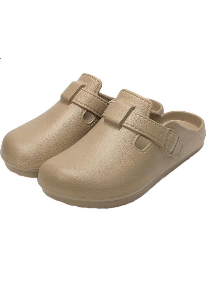 Scarecrow Strawman Bucken Men'S Thick-Soled Slippers For Home Wear With Outdoor Feel In Summer Indoor And Outdoor Couples Slippers Women Brown 36-37 - Image 2