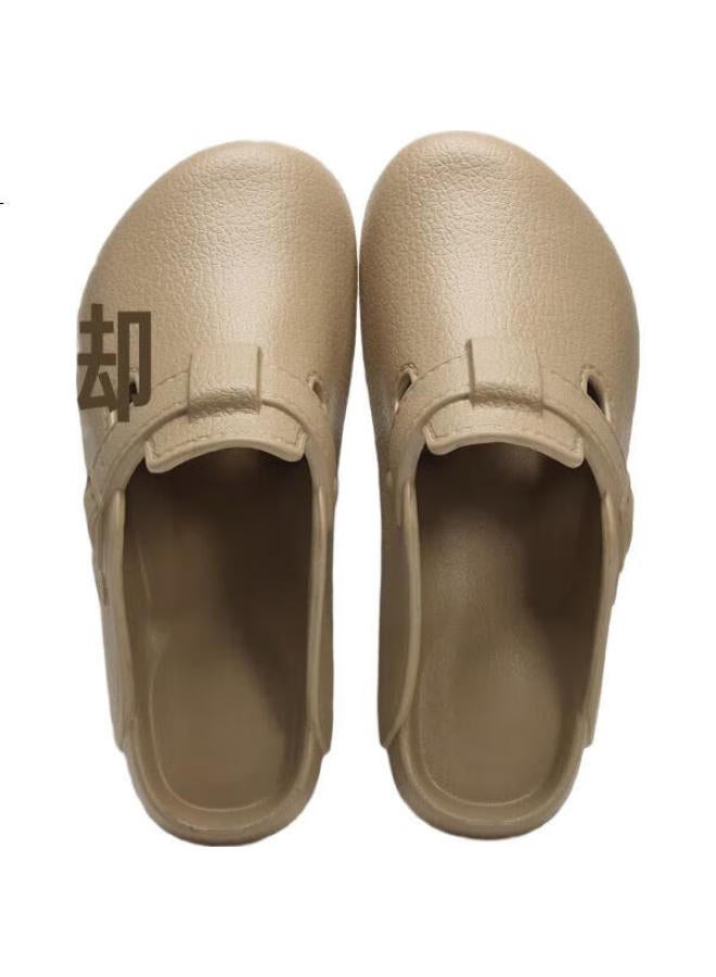 Scarecrow Strawman Bucken Men'S Thick-Soled Slippers For Home Wear With Outdoor Feel In Summer Indoor And Outdoor Couples Slippers Women Brown 36-37 - Image 1