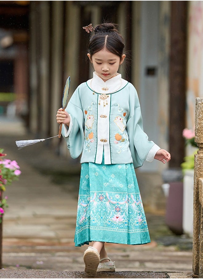 Al Aoyama girl A-line Shape Ins Hanfu Skirt Ancient Costumes Wedding Dress Chinese Style Dress Ladies/Gir  - Image 3