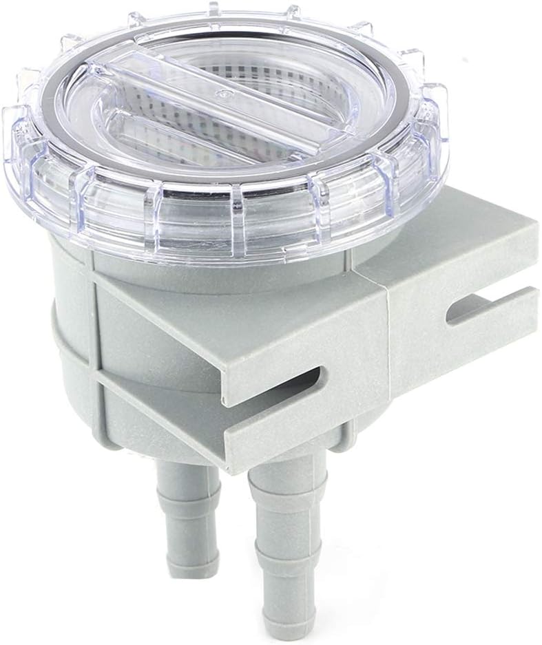 woobles Sea Water Filter, ABS 4.3in Intake Sea Water Strainer Filter Engine Protect Cleaner Cooling for 1/2in 5/8in 3/4in Hose - Image 1