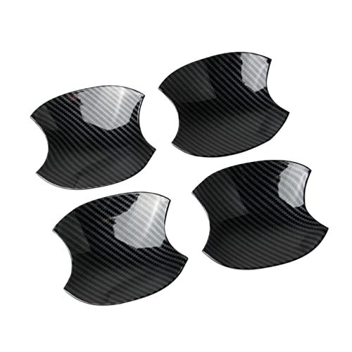 Fewshaw Carbon Fiber Side Door Handles Bowl Trim Cover for Toyota Tundra 2022 Sequoia 2023 Tacoma 2024 4Runner 2025 - Image 3