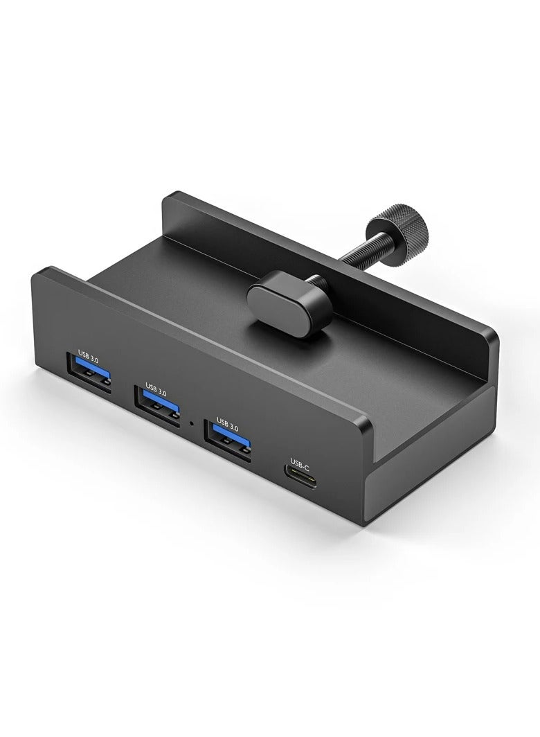 AROAQ Aluminum Type C Port USB 3.0 HUB Power Adapter Splitter Multiple Extend Dock - Image 1
