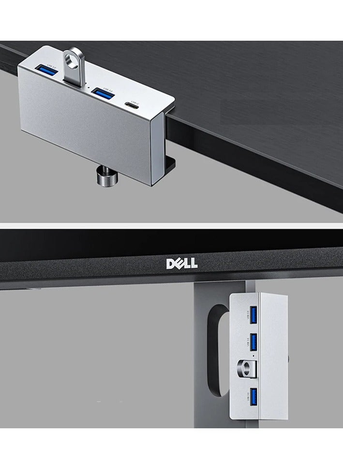 AROAQ Aluminum Type C Port USB 3.0 HUB Power Adapter Splitter Multiple Extend Dock - Image 5