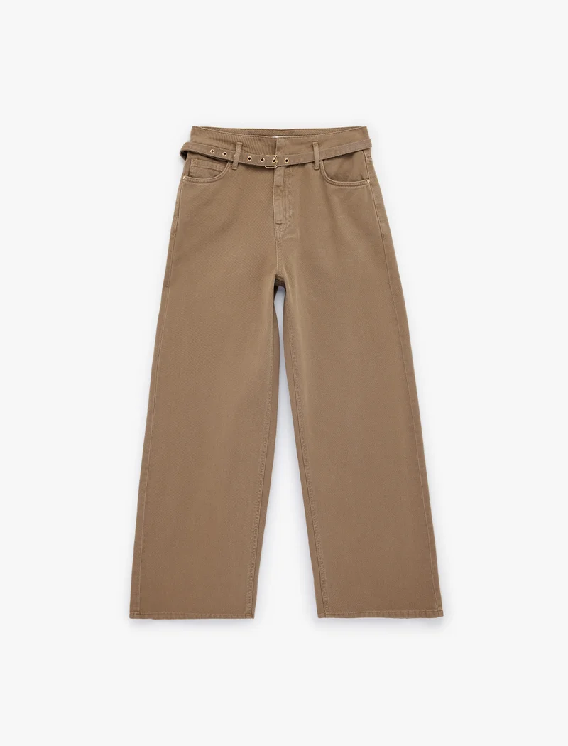 كوتون Wide Leg Jeans
