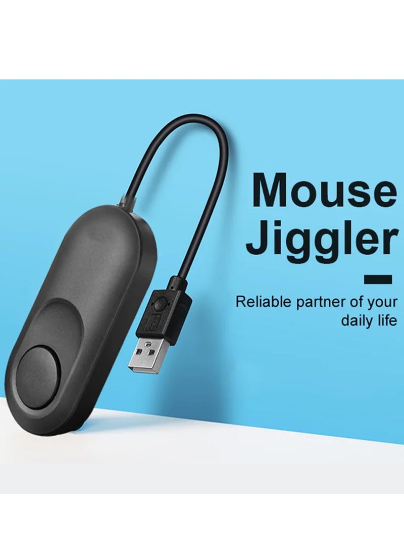 Excefore - Undetectable Mouse Mover, USB Port Automatic Mouse Jiggler with On/Off Switch, Driver-Free, Simulates Mouse Pointer Movement to Prevent PC from Going to Sleep - Image 1