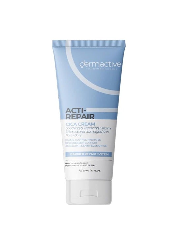 Dermactive Acti-Repair Cica Cream Skin - 50 Ml - Image 2