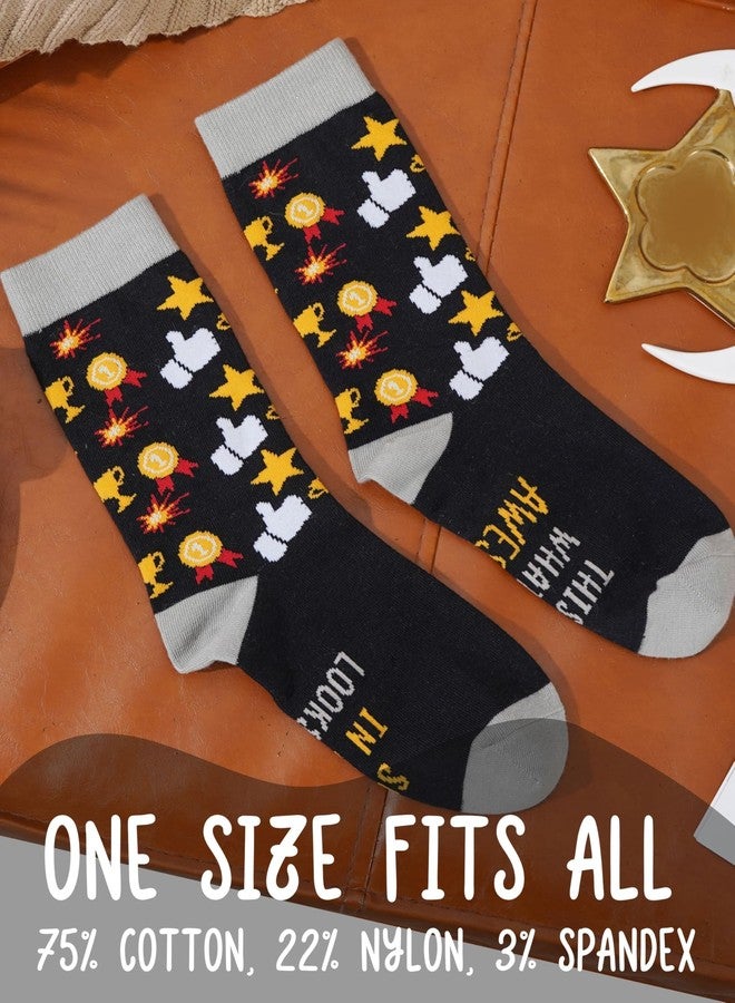 InnoBeta Son in Law Gifts for Father's Day, Funny Socks from Dad, Mom on Birthday, This is What an Awesome Son in Law Looks Like - Image 4