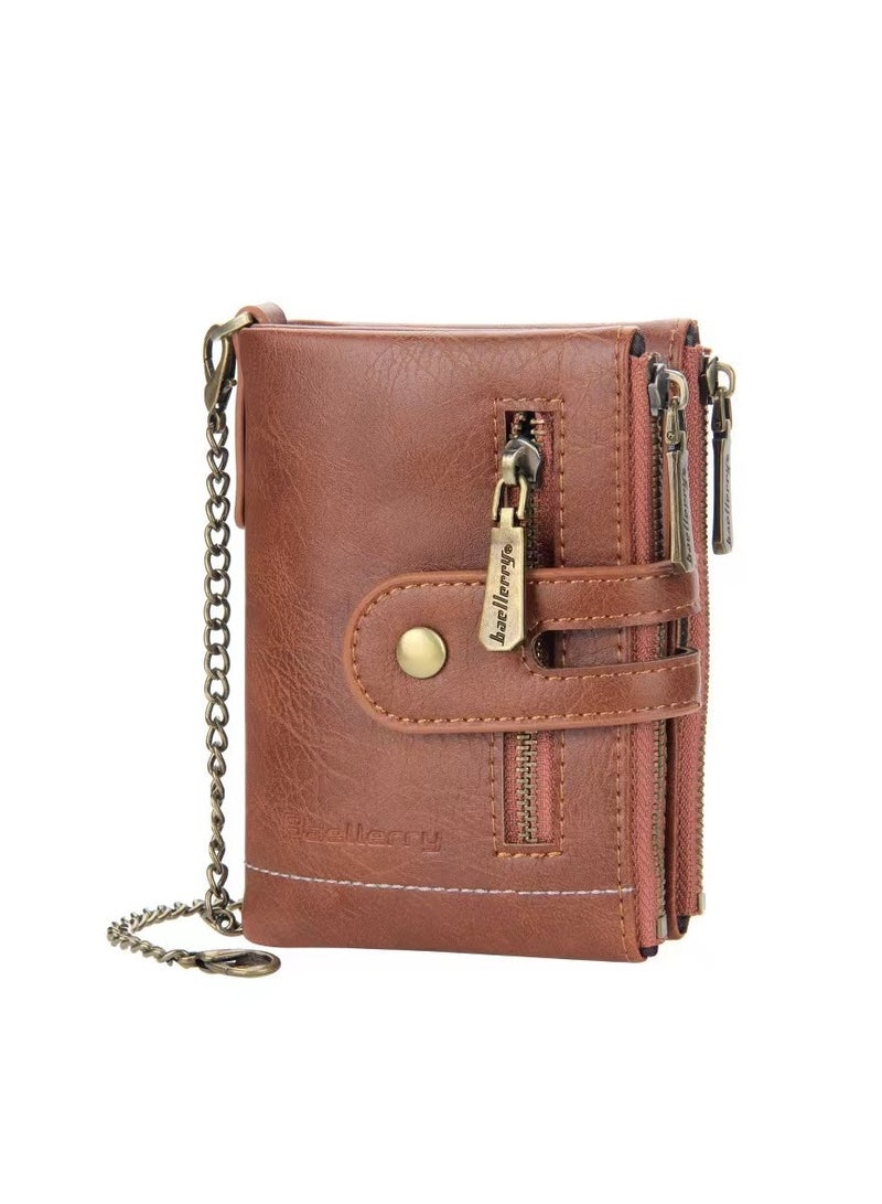 baellerry Leather Wallet Brown - Image 1