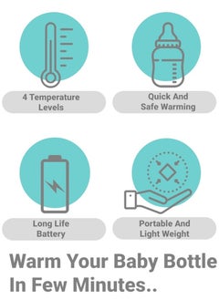 La Frutta La Frutta MUM Portable Chargeable Milk Warmer, 180ml bottle, chargeable, Free milk storage bags are included.  - Image 5