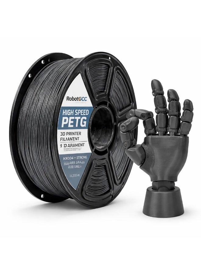 robotgcc Robotgcc Petg Dark 3d Printer Filament 1 1kg 1000 g