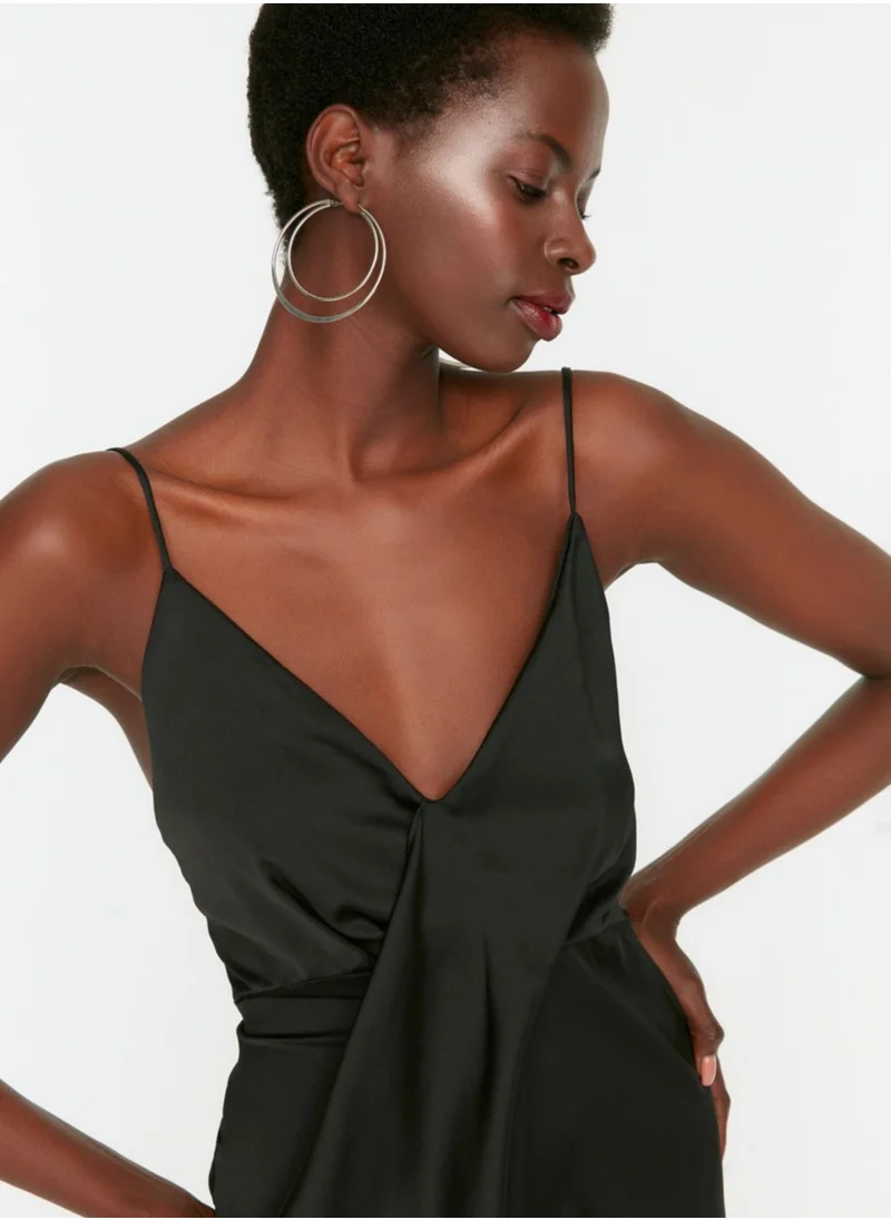 trendyol Strappy Ruffle Detail Dress