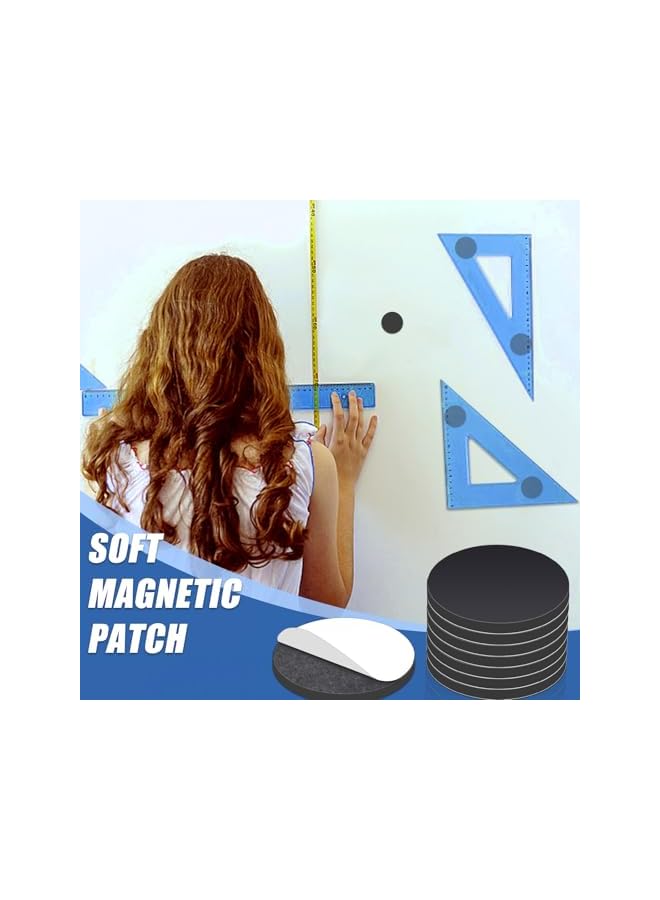 PROMASS 160 Pieces Magnetic Plates Self-Adhesive Magnetic Strip Magnets Self-Adhesive Strong, 20 x 2 mm Magnetic Foil Self-Adhesive Magnets Adhesive Magnets Self-Adhesive Magnetic Adhesive Flat Magnets  - Image 5