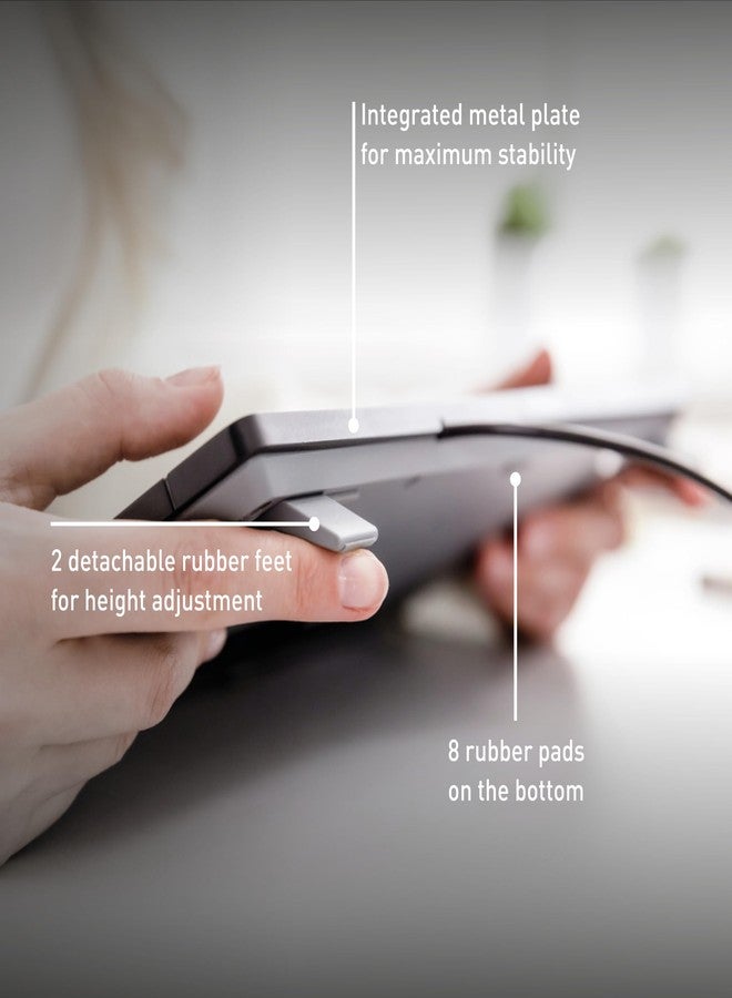 CHERRY Stream Keyboard Wired USB SX Scissors Mechanism QWERTY Whisper-Quiet Silent Keystroke for Home Office, Work or Personal Computer. Black - Image 4