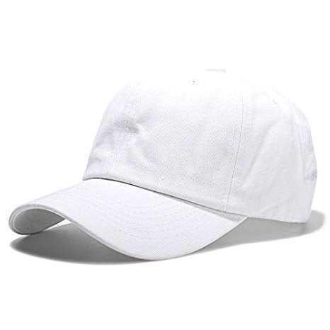 Handcuffs Unisex Baseball Caps | Cotton | Plain | Adjustable | Caps | Lightweight | Stylish | Casual | Sports | Travel | Mens Gifts | Rakhi Gift (White) - Image 4