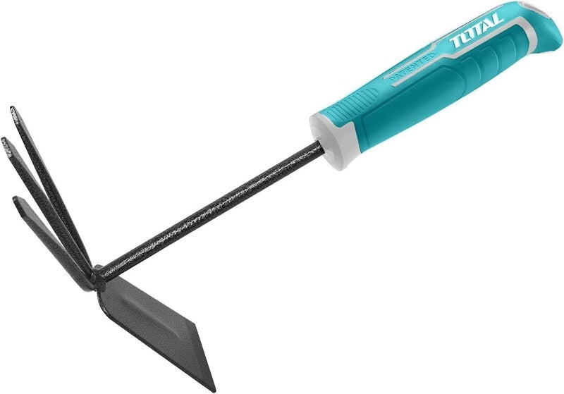 توتال معزقة يدوية للحدائق بمقبض مريح – متينة وفعالة لتقليب التربة - Image 1