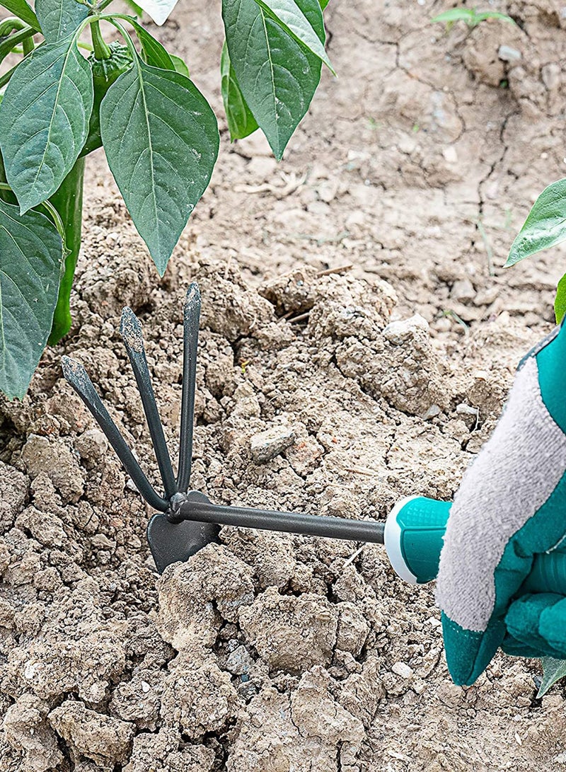 توتال معزقة يدوية للحدائق بمقبض مريح – متينة وفعالة لتقليب التربة - Image 4