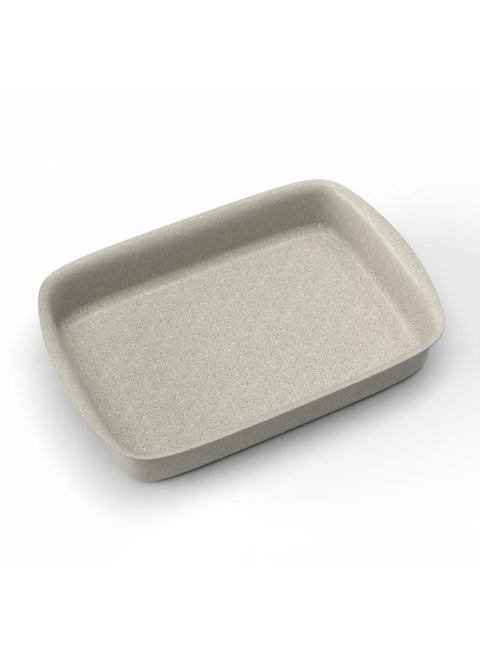 Top Chef Granit Oblong Tray 35 Cm Beige