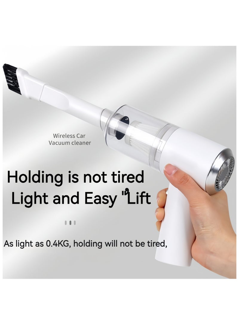 DRAVEN - GG Handheld Vacuum Cordless High Power Vacuum Dust Busters Cordless Rechargeable Portable for Pet Pair/Sofa/Car/Office - Image 4