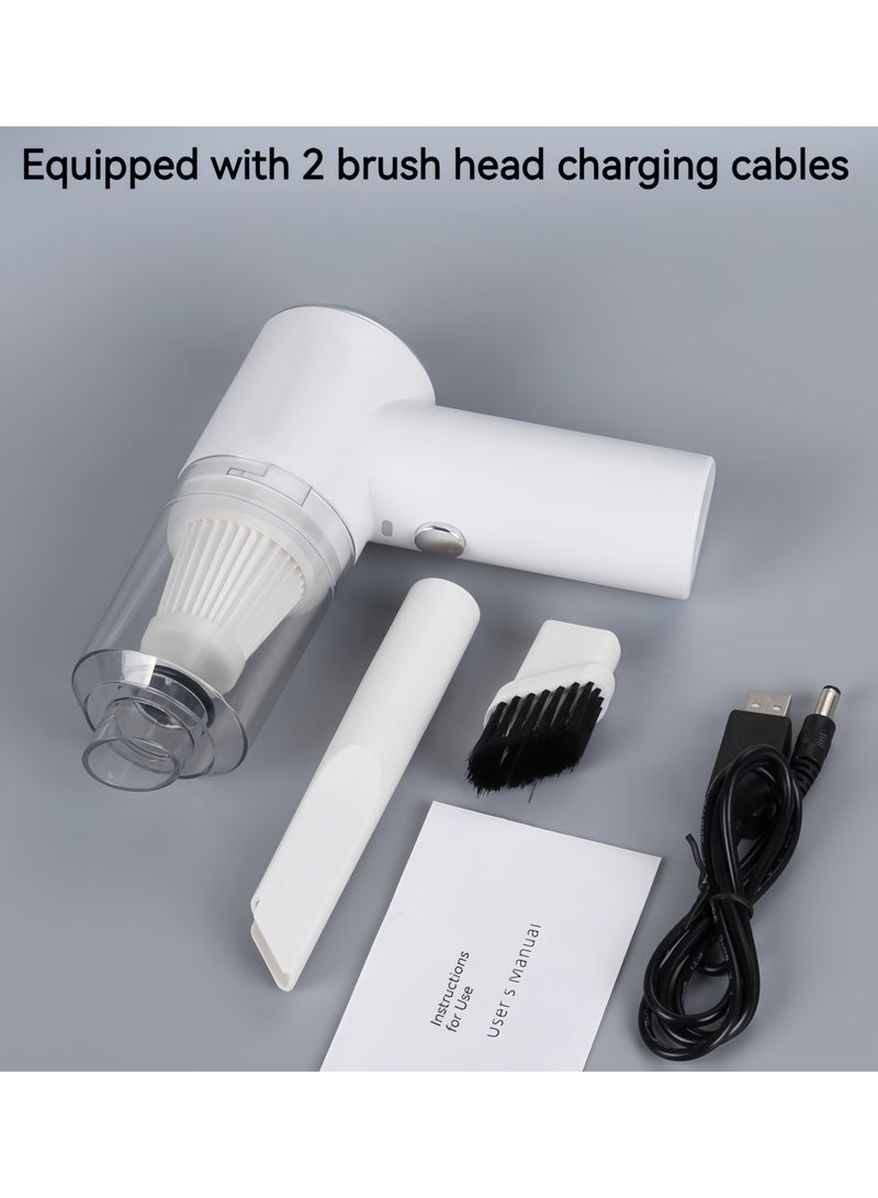 DRAVEN - GG Handheld Vacuum Cordless High Power Vacuum Dust Busters Cordless Rechargeable Portable for Pet Pair/Sofa/Car/Office - Image 3