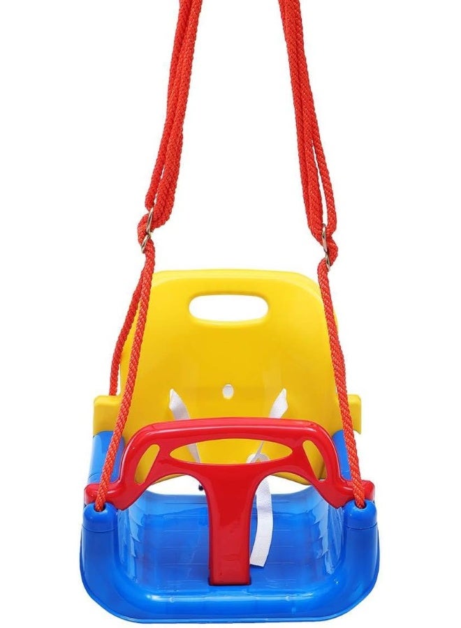 Rainbow Toys 3 In 1 Toddler Swing Seat Detachable Outdoor Toddlers Children Garden Yard Tree Swing Hanging Seat Entertainment Toys Kids Gift - Image 4