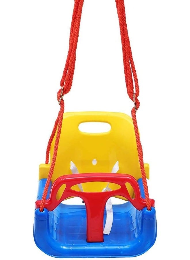 Rainbow Toys 3 In 1 Toddler Swing Seat Detachable Outdoor Toddlers Children Garden Yard Tree Swing Hanging Seat Entertainment Toys Kids Gift - Image 1