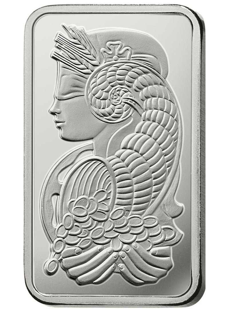 PAMP Swiss Pamp Fortuna 1 Ounce Minted Bar in 999.0 Silver - Image 2