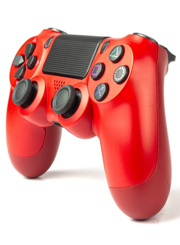 PRIMO PLUS Double Motor Vibration 4 Wireless Controller, Red - Image 1