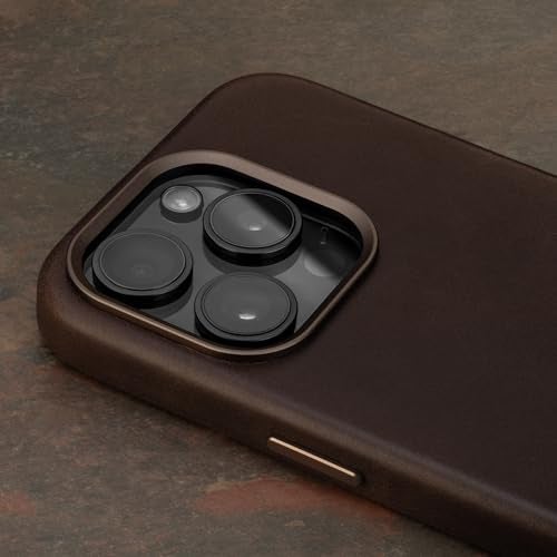 TORRO Case Compatible with iPhone 15 Pro Max – Premium Leather MagSafe Compatible, Slim Bumper Case (Dark Brown) - Image 5