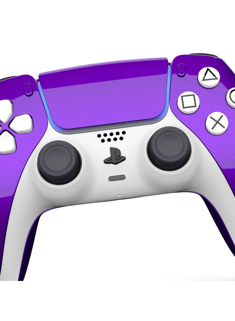 Craft MERLIN CRAFT CUSTOMIZED SONY DUAL SENSE GAMING CONTROLLER FOR PS5 & PS5 SLIM - DIAMOND PURPLE NEW 2024 DESIGN - Image 4
