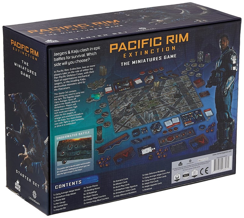 River Horse Studios Pacific Rim Extinction The Board Game  Starter Set - Image 3