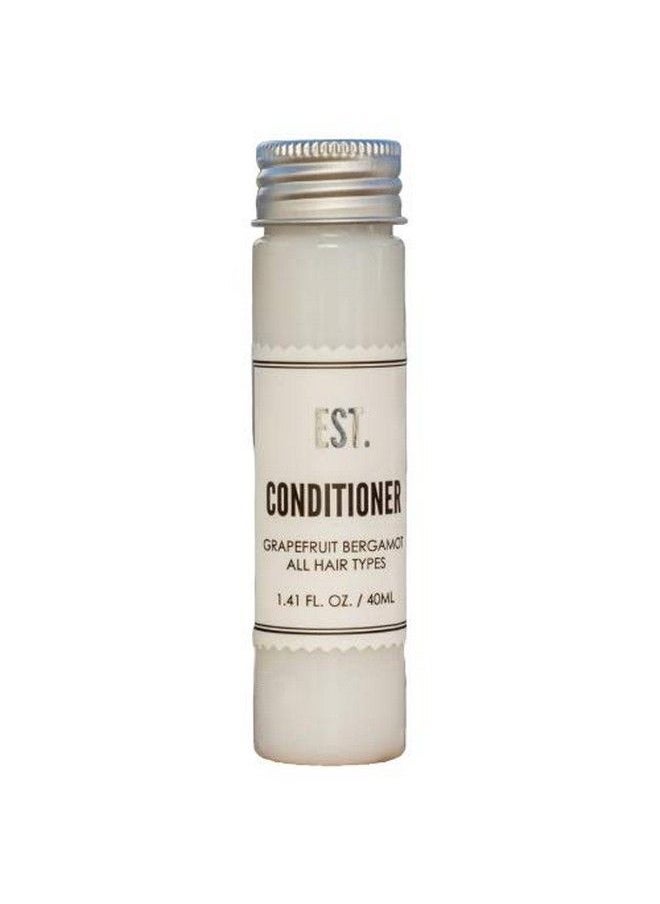 world amenities Est. Conditioner With Grapefruitbergamot Fragrance Biodegradable/Recyclable Bottle With Screw Top 1.41Oz / 40Ml Pack Of 48  - Image 1