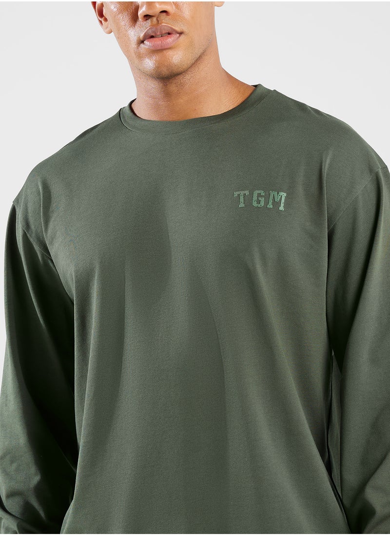 The Giving Movement - Regular Fit College Printed T-Shirt - Image 1