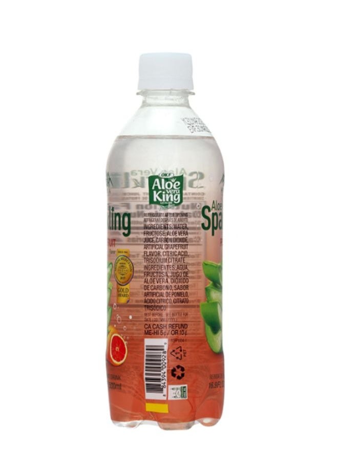 OKF - Aloe Vera Sparkling Grapefruit 500ml - Image 1