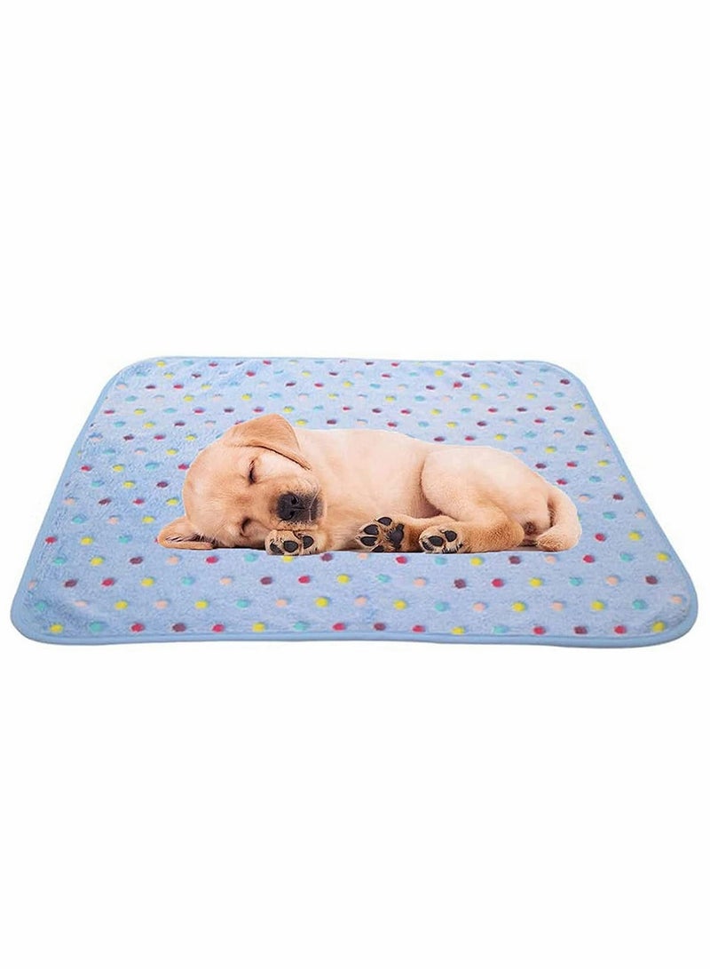SOLARAE Dog Blankets, Super Soft Dog Blankets Cute Dot Pattern, Pet Blanket Flannel, Fluffy Cozy Blankets for Puppy Dogs or Cats, Small (23" x 16") - Image 5