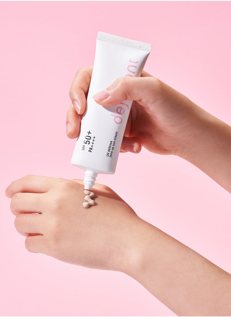 Dejuvent - Dejuvent UV Defense Tone Up Sun Cream, Made in South Korea - Image 1