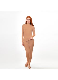 Selina Wear Selina Wear High Collar Neck Long sleeve - Long Sleeve T-shirt Top, Elevate Your Style with Long Sleeve Delight  - Image 5