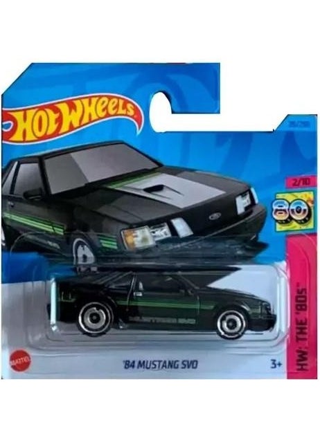 Hot Wheels - سيارات فردية 84 موستانغ Svo HKJ60 - Image 1