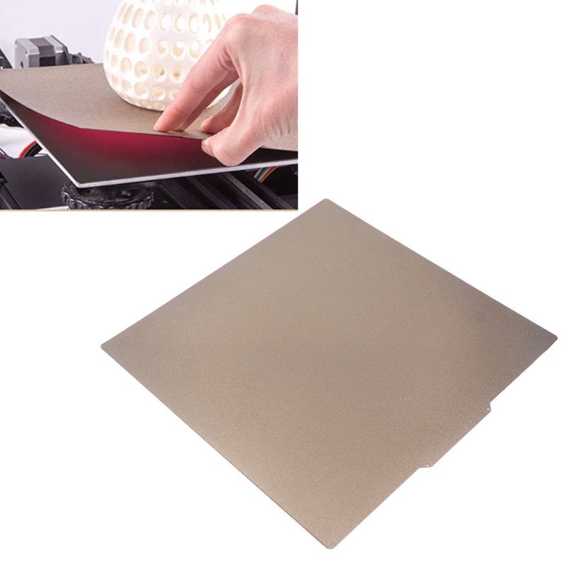 Double Sided Textured PEI Sheet Flexible Spring Steel Build Plate Magnetic for CR10 3D Printer Accessories - Image 5