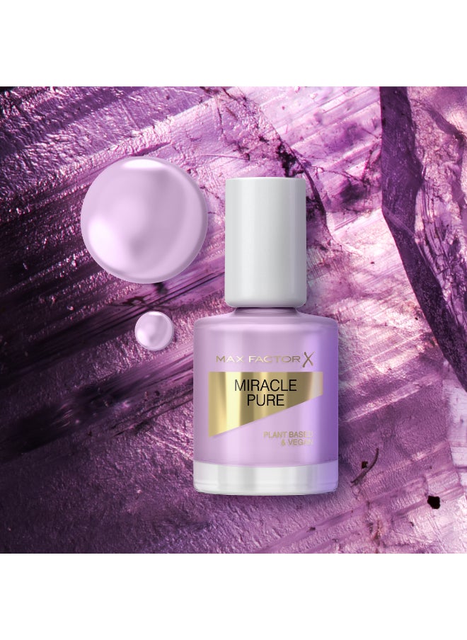 Max Factor - Miracle Pure Nail Polish, Healing Crystal Collection - Serene Amethyst, 12ml - Image 1