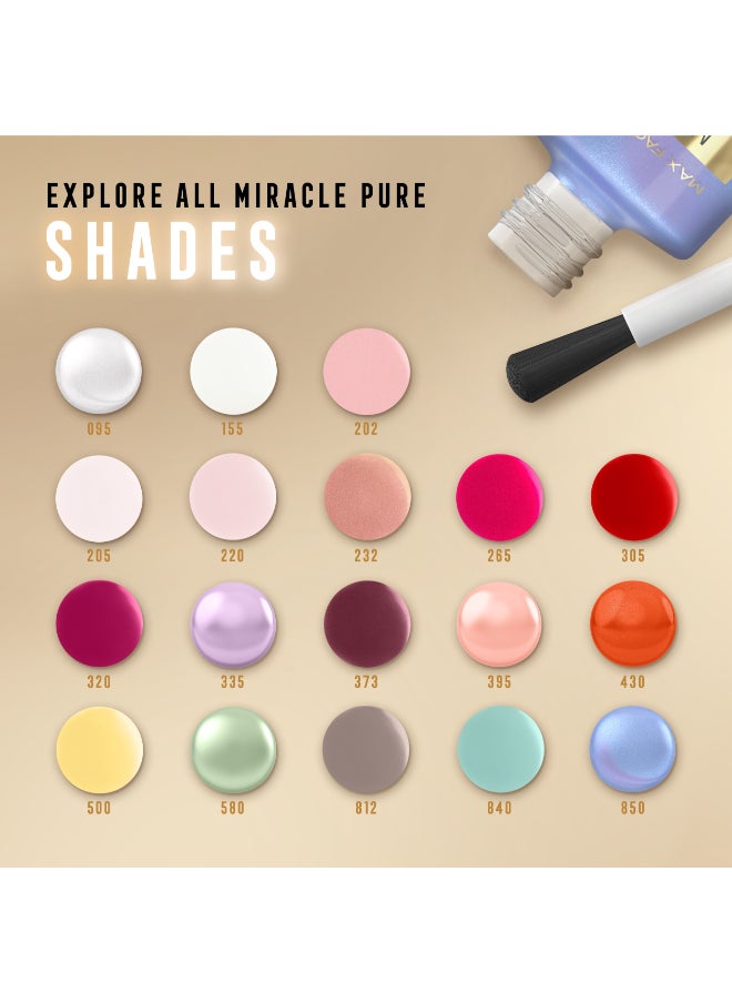 Max Factor - Miracle Pure Nail Polish, Healing Crystal Collection - Serene Amethyst, 12ml - Image 1