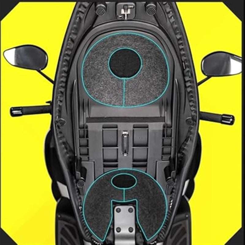 QASULER Motorcycle Rear Trunk Cargo Liner Protector - Image 1