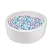 COZYTRAUM Foam Ball Pit 354x 118 Ball Pits for Toddlers Soft Round Kiddie Baby Ball Pool for Kids Ideal Gift for Babies Indoor Outdoor Game Balls not Included White - Image 2