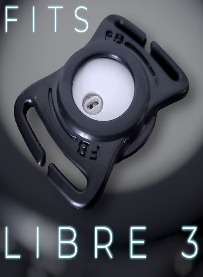 Freedom Band حزام ذراع متوافق مع Freestyle Libre 3 و Libre 3 Plus - غطاء مستشعر قابل لإعادة الاستخدام للذراع أو الساق، حماية بدون لاصق، مقاس من 4 إلى 18 بوصة (ذهبي وردي) - Image 4