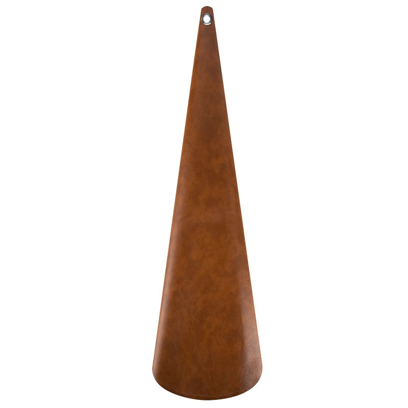 Linkidea Vegan Leather Splat Mat for Under High Chair - Floor Protector for Kids, Reusable Infant Food Splash Spill Mat, Portable Picnic Blanket Outdoor (Brown) - Image 4