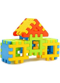 Nabhya Nabhya Happy Home PVC Packing Building Blocks Early Learning Educational Toy for Kids Age 2 to 5(20 Blocks)  - Image 3