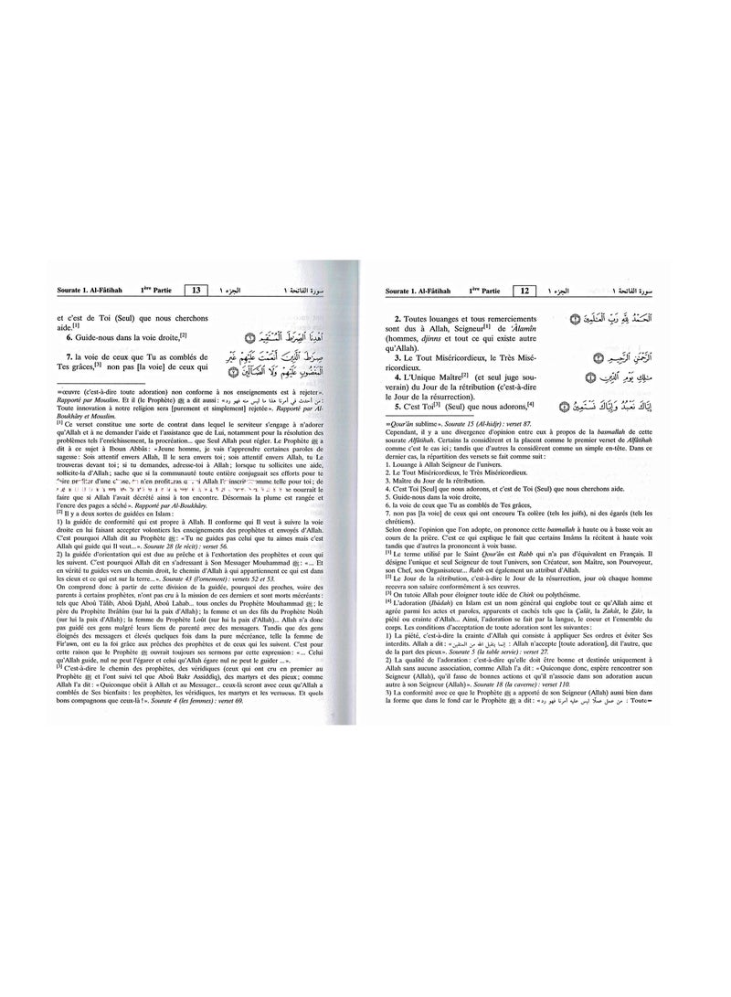 Noble Quran in French Language 20*14 - Image 2