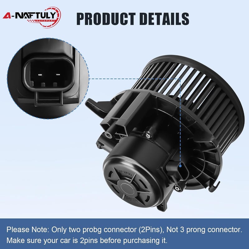 A-NAFTULY HVAC Heater Blower Motor Fan for Chevy and GMC Vehicles - Image 5
